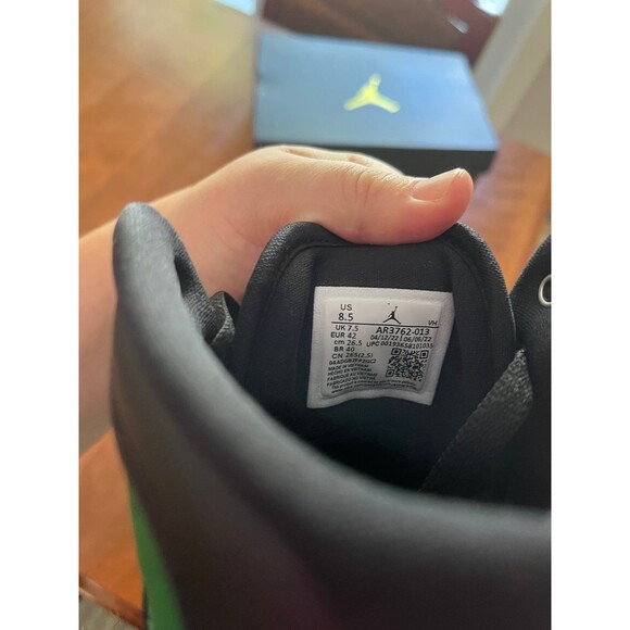 Air Jordan Access Retro High AR3762-013 “Black Aloe Verde” Men’s Size 8.5 – NEW - Picture 5 of 6